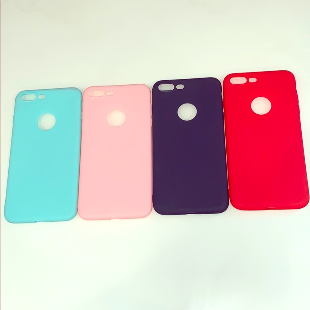 Iphone 7+/8+ phone cases (1 for $5) (4 for $16)